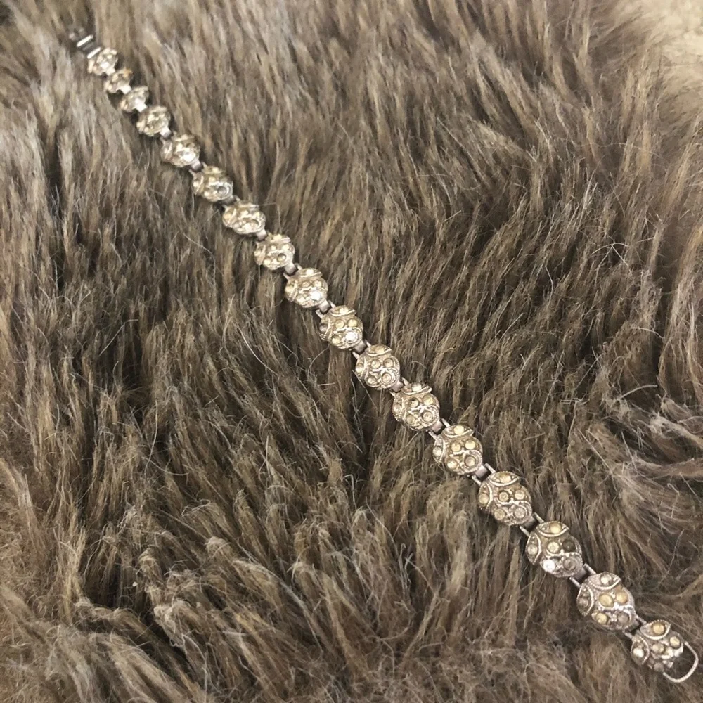 Antique Art Deco Binder Brothers sterling bracelet